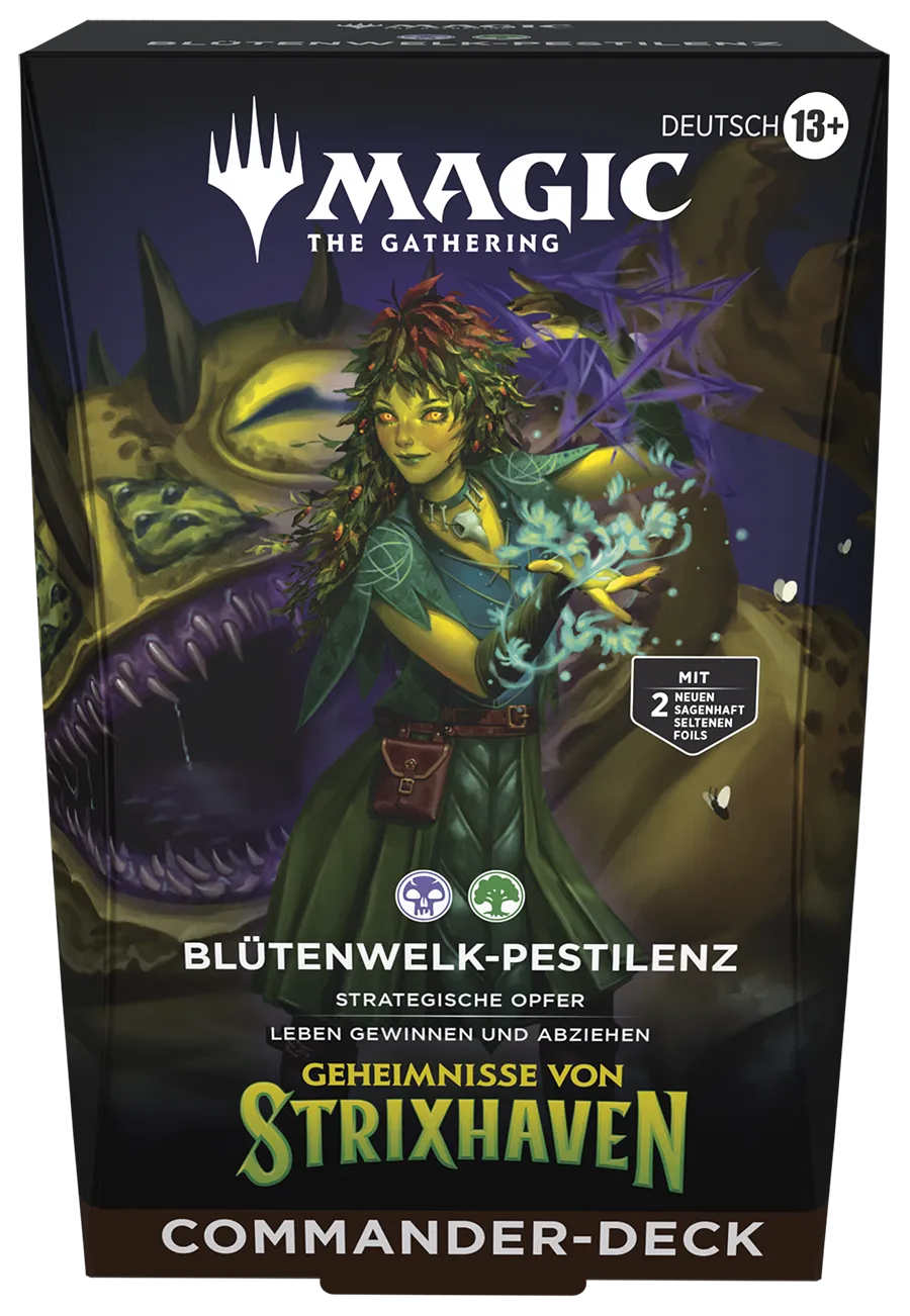 Geheimnisse von Strixhaven - Commander-Deck Blütenwelk-Pestilenz - deutsch
