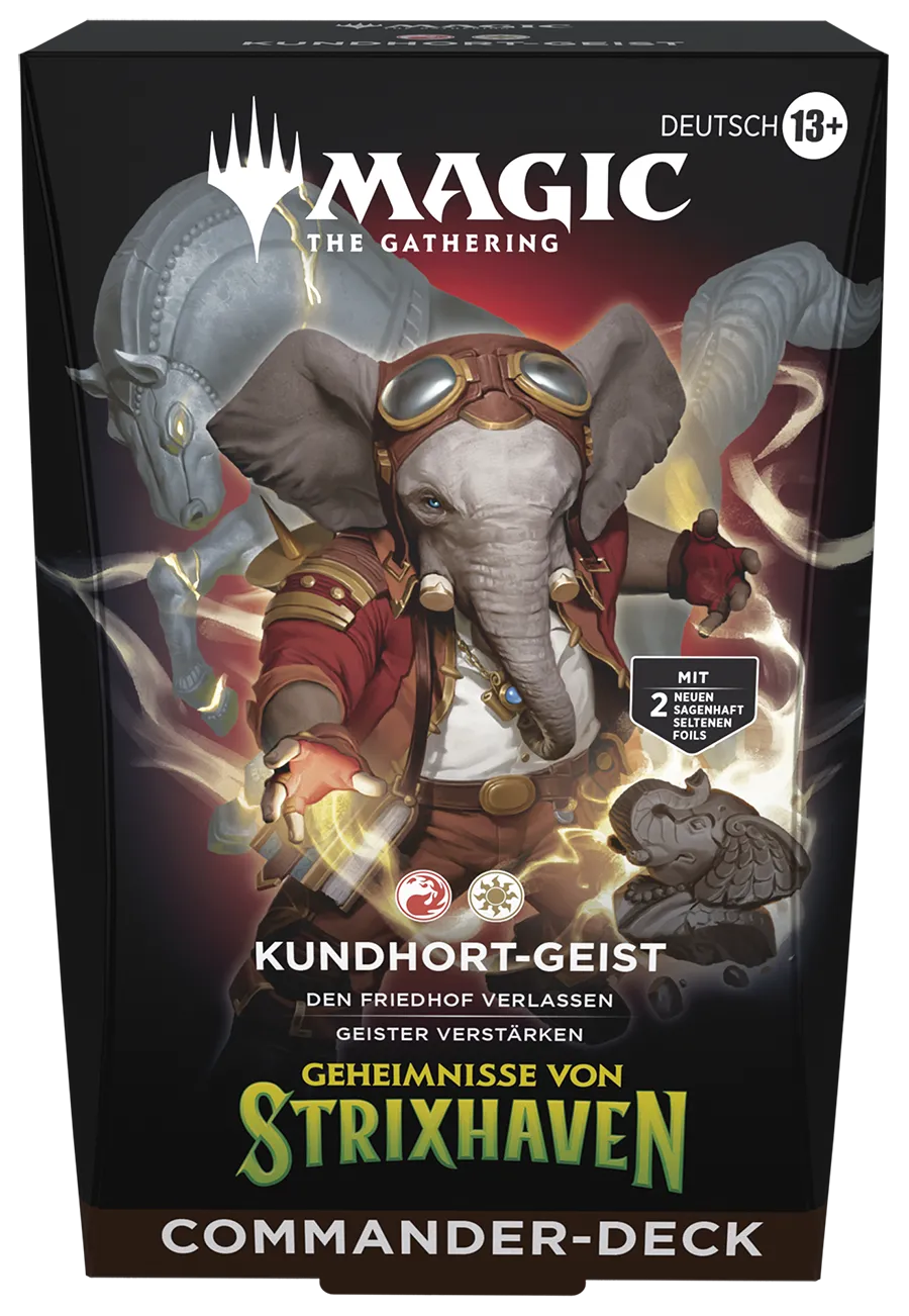 Geheimnisse von Strixhaven - Commander-Deck Kundhort-Geist - deutsch
