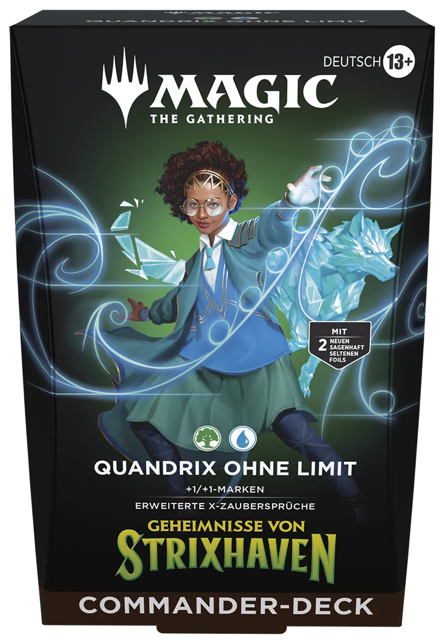 Geheimnisse von Strixhaven - Commander-Deck Quandrix ohne Limit - deutsch