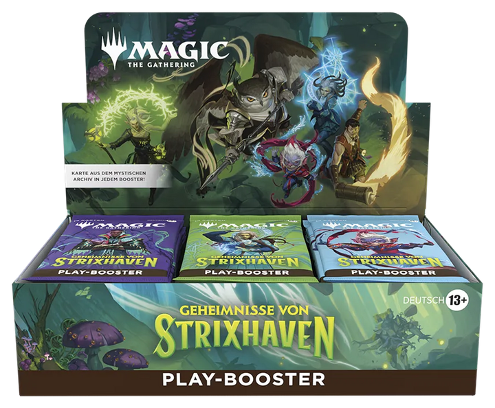 Geheimnisse von Strixhaven - Play-Booster-Display (30 Play-Booster) - deutsch