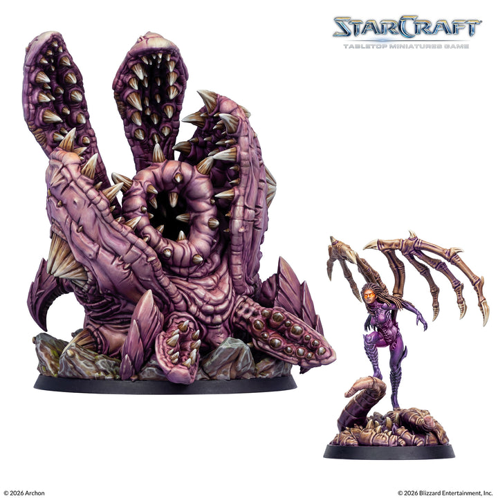 StarCraft® Zerg - Kerrigan &amp; Omega Worm