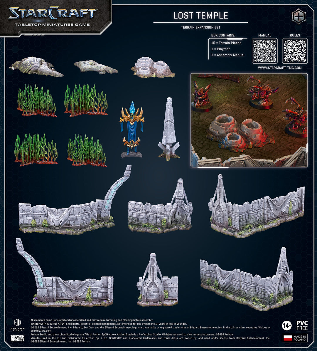StarCraft® Terrain - Lost Temple