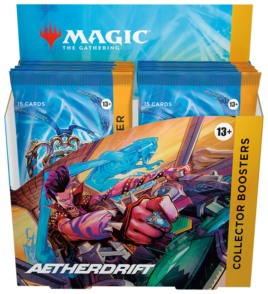 Aetherdrift - Collector Booster Box (incl. Box-Topper with 2 cards) - englisch