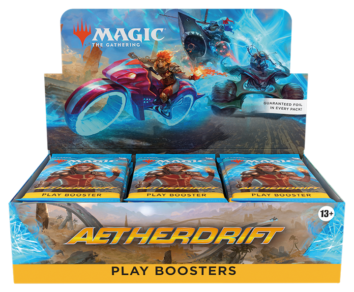 Aetherdrift - Play-Booster-Display (incl. Box-Topper with 2 cards) - englisch