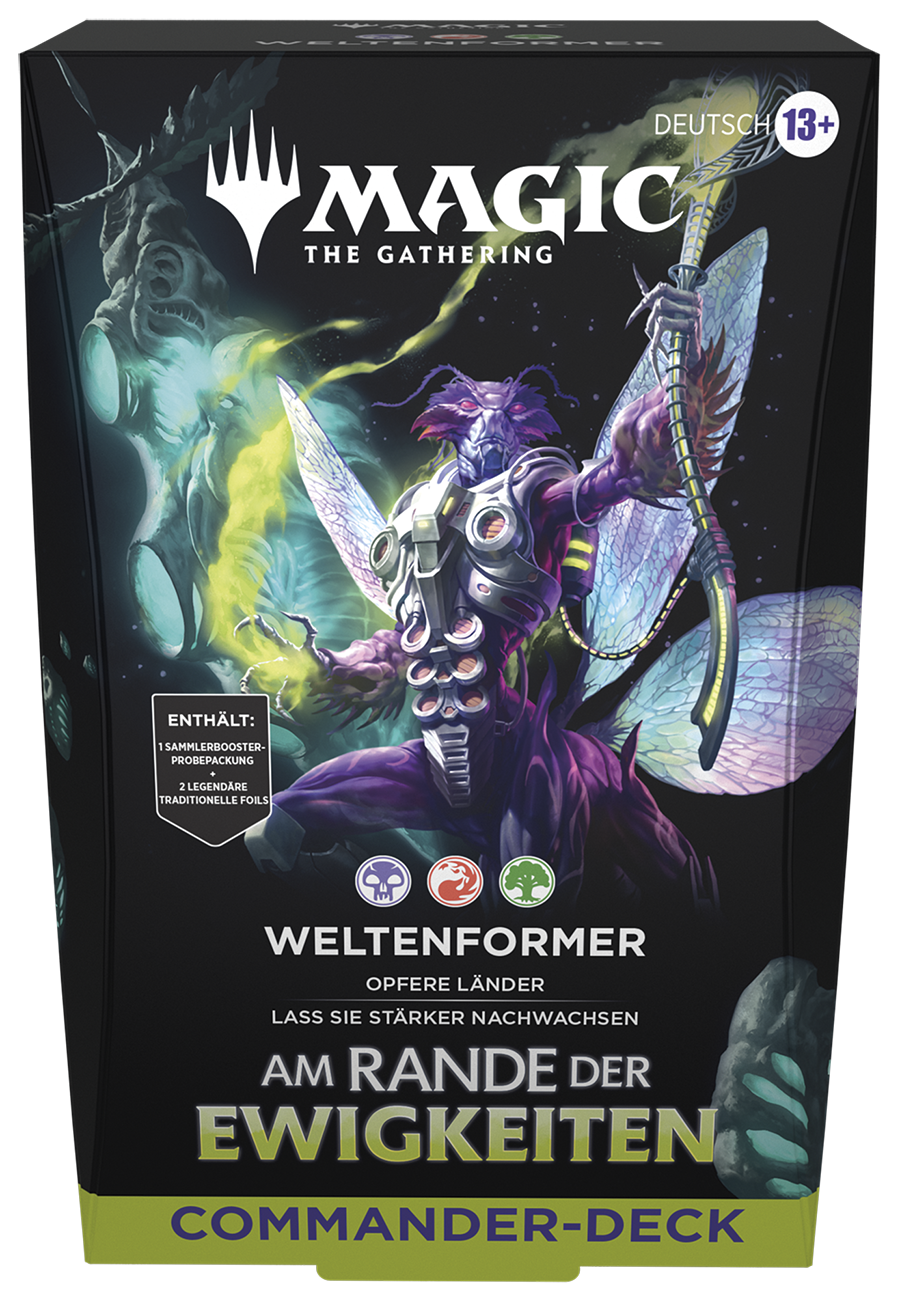 Am Rande der Ewigkeiten - Commander-Deck Weltenformer - deutsch