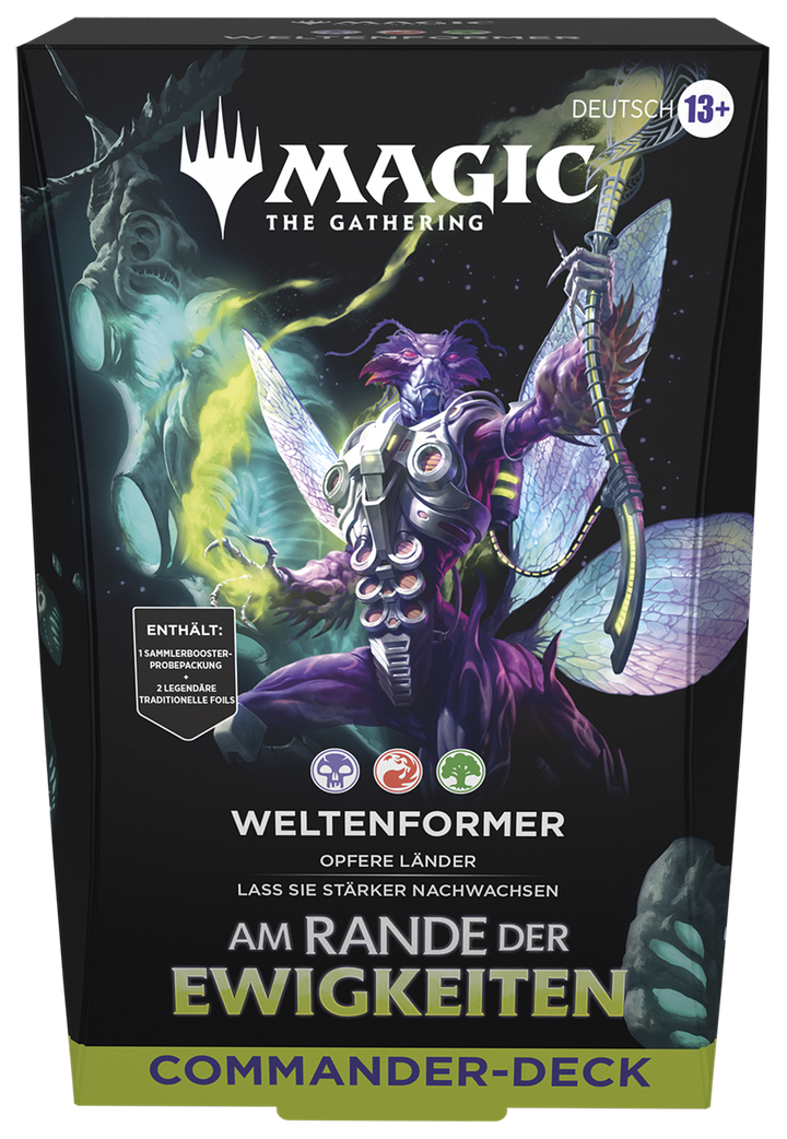 Am Rande der Ewigkeiten - Commander-Deck Weltenformer - deutsch