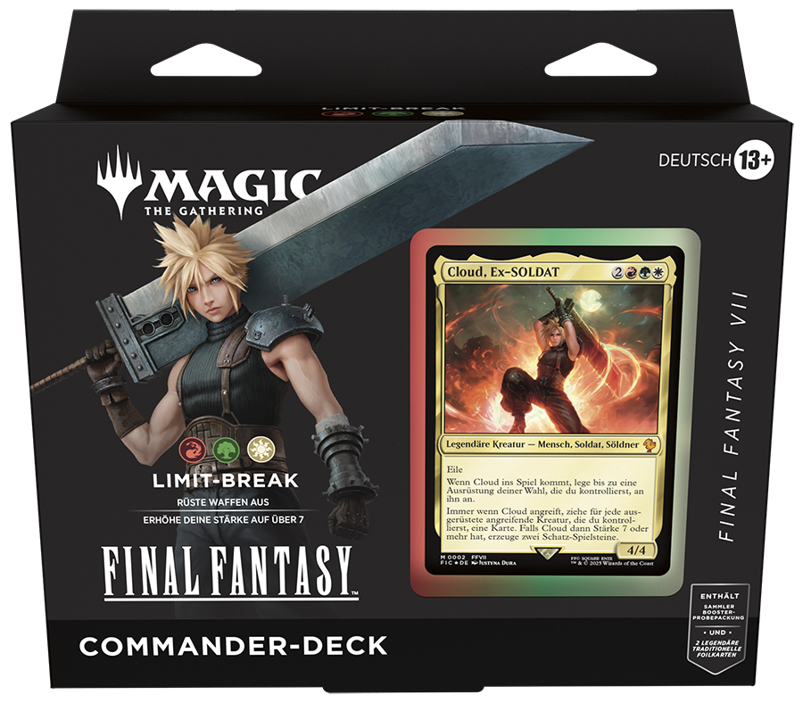 Final Fantasy - Commander Deck Set - Alle 4 Decks - Deutsch