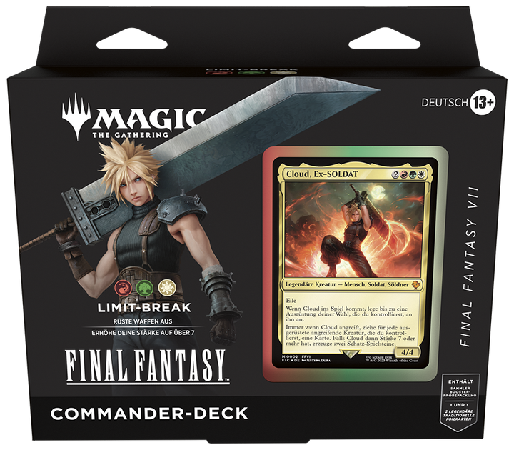 Final Fantasy - Commander Deck Set - Alle 4 Decks - Deutsch