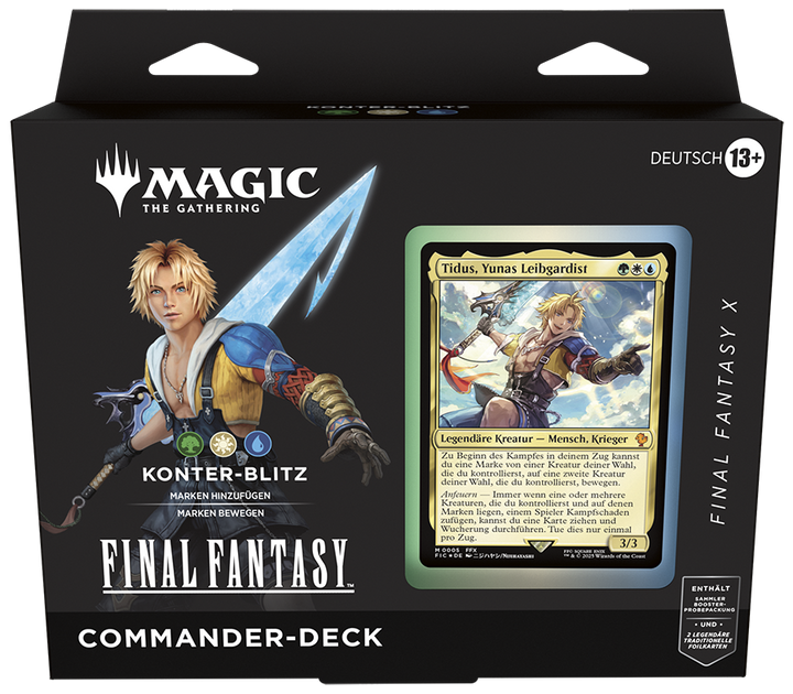 Final Fantasy - Commander Deck Set - Alle 4 Decks - Deutsch