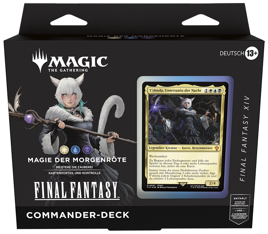 Final Fantasy - Commander Deck Set - Alle 4 Decks - Deutsch