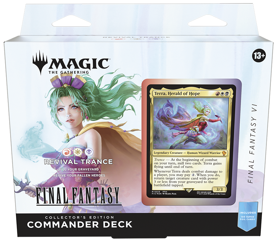 Final Fantasy - Collector Commander Deck Set - All 4 Decks - Englisch