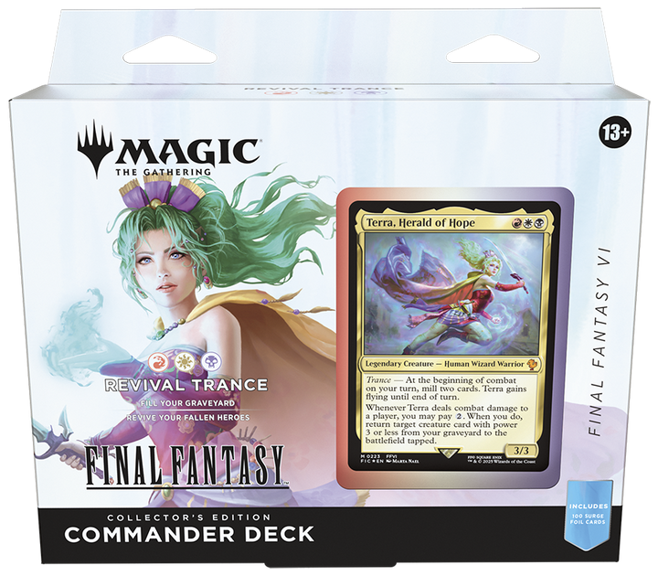 Final Fantasy - Collector Commander Deck Set - All 4 Decks - Englisch