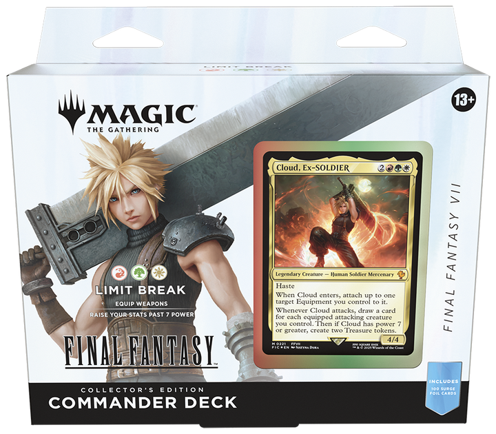 Final Fantasy - Collector Commander Deck Set - All 4 Decks - Englisch