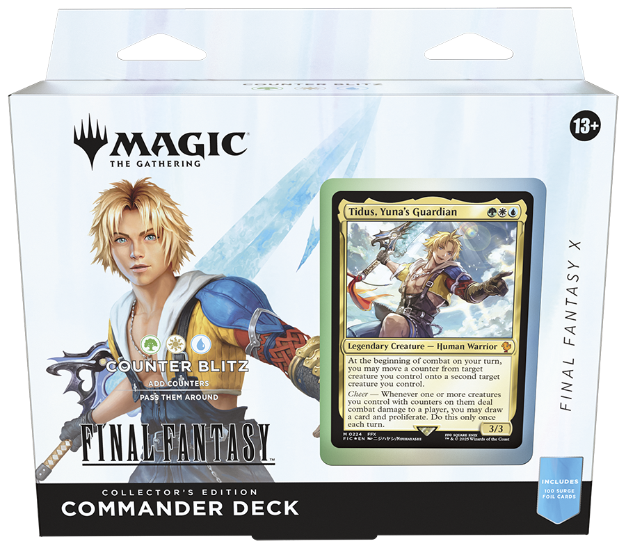 Final Fantasy - Collector Commander Deck Set - All 4 Decks - Englisch