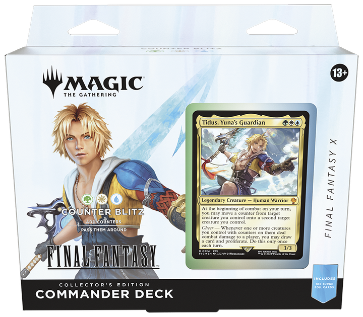 Final Fantasy - Collector Commander Deck Set - All 4 Decks - Englisch