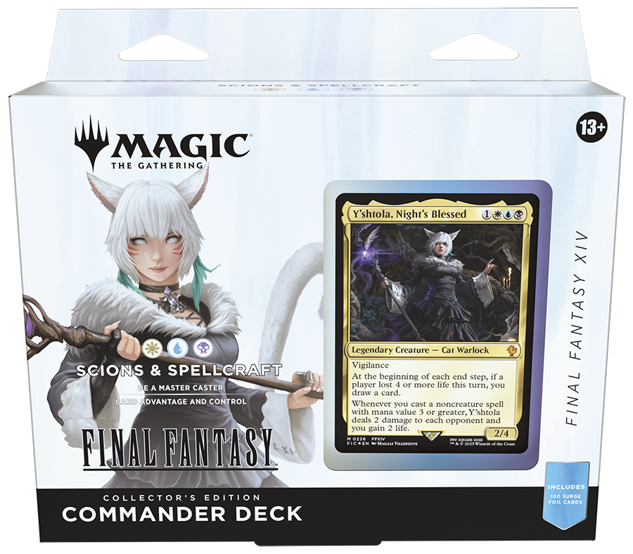 Final Fantasy - Collector Commander Deck Set - All 4 Decks - Englisch