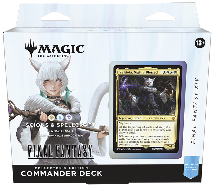 Final Fantasy - Collector Commander Deck Set - All 4 Decks - Englisch