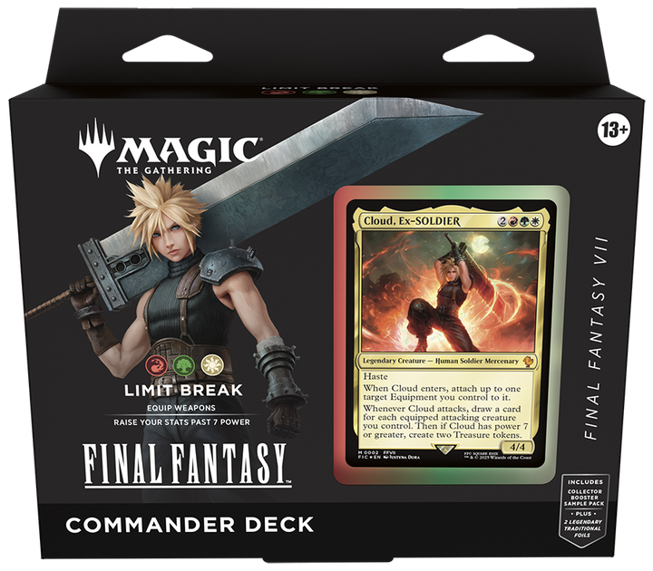 Final Fantasy - Commander Deck Set - All 4 Decks - Englisch