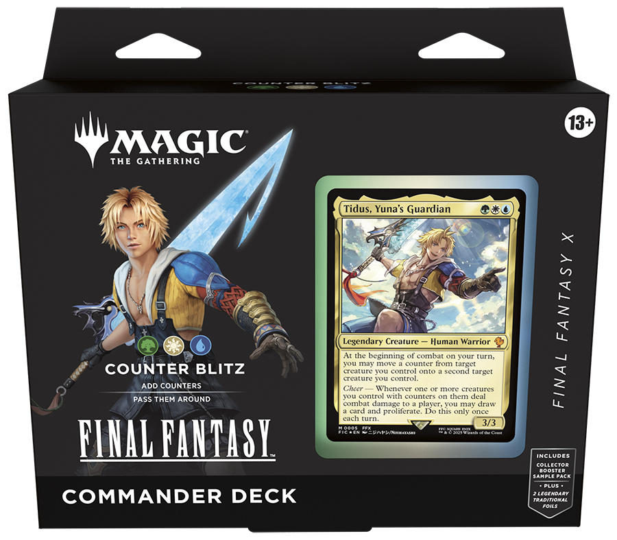 Final Fantasy - Commander Deck Set - All 4 Decks - Englisch