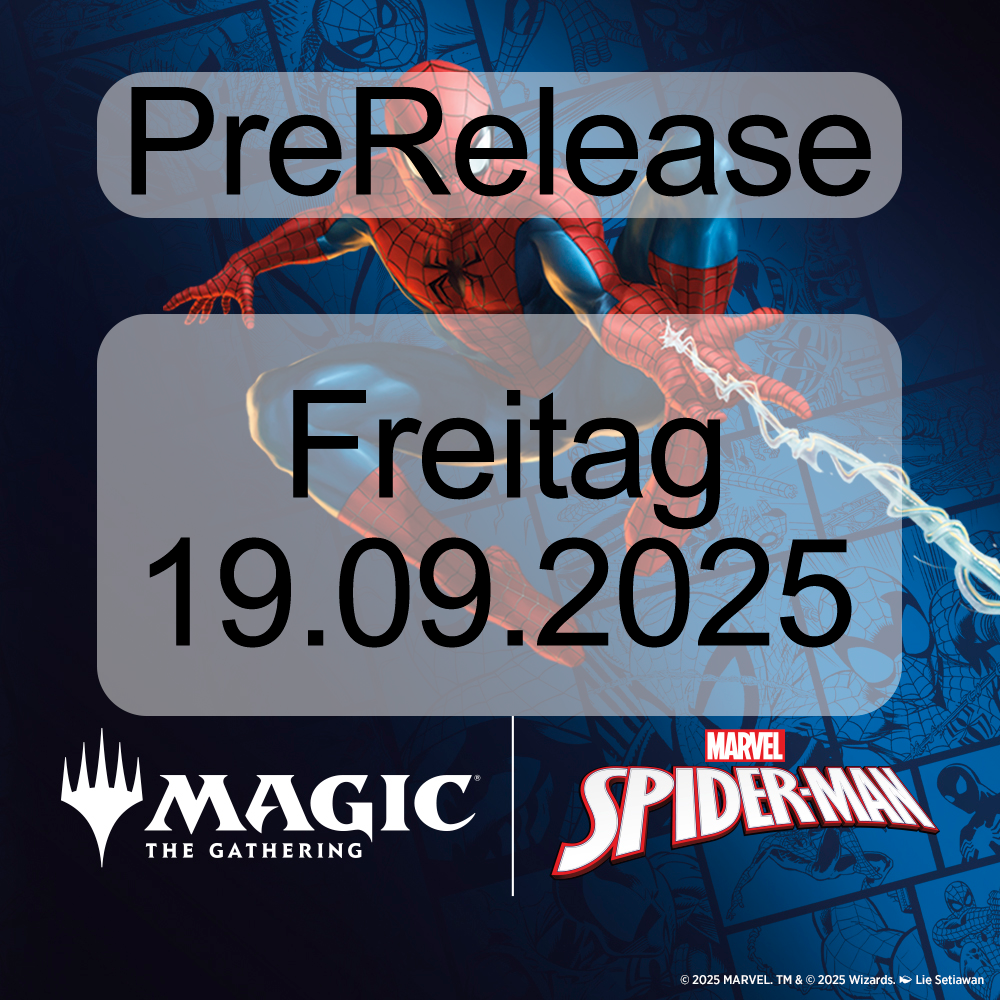 Freitag 19.09. - Marvel's Spider-Man - Sealed Deck - 18:30 Uhr / 18:45 Uhr