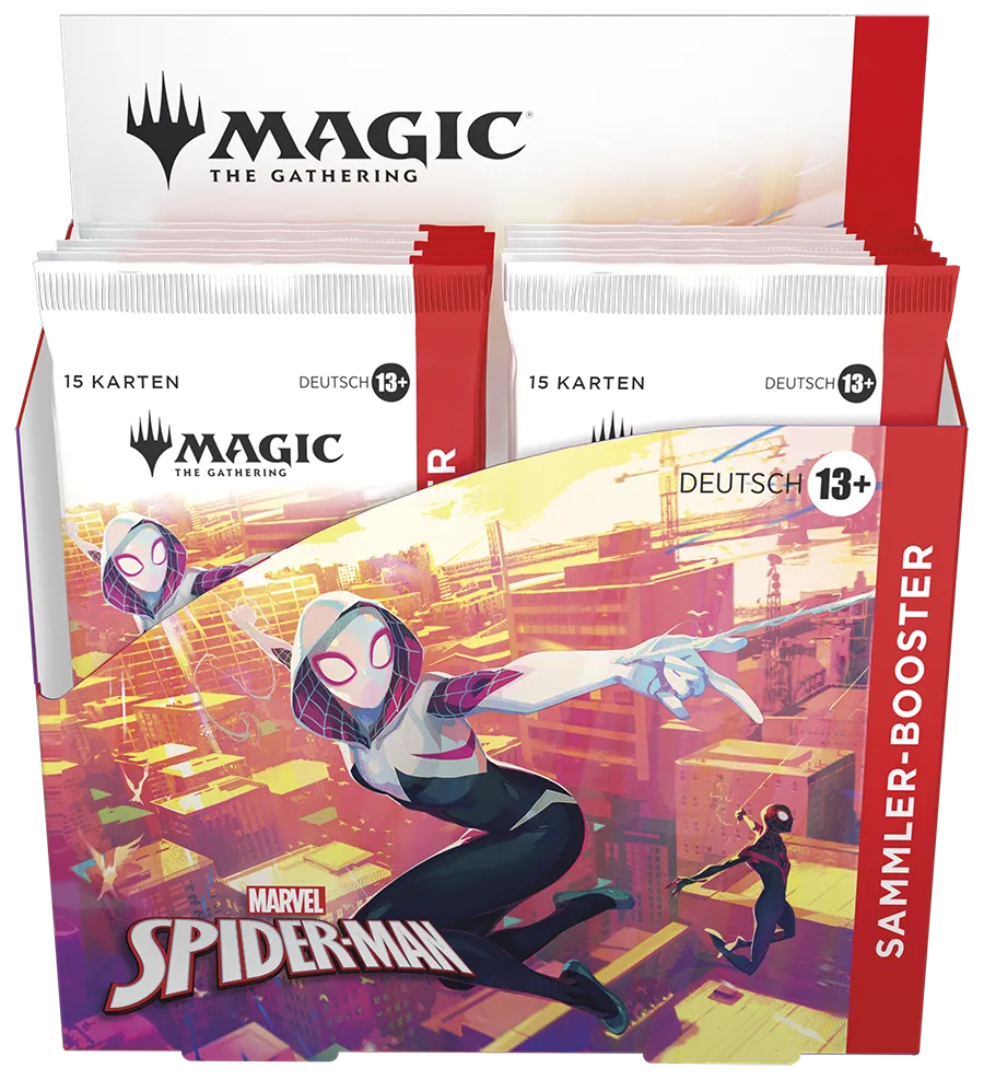 Marvel's Spider-Man - Sammler-Booster-Display (12 Sammler-Booster) - deutsch