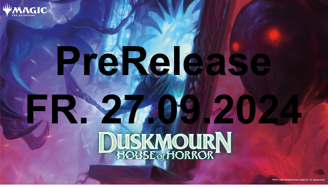 Freitag 27.09. - Duskmourn: Haus des Schreckens Prerelease - Sealed Deck - 18:30 Uhr / 18:45 Uhr