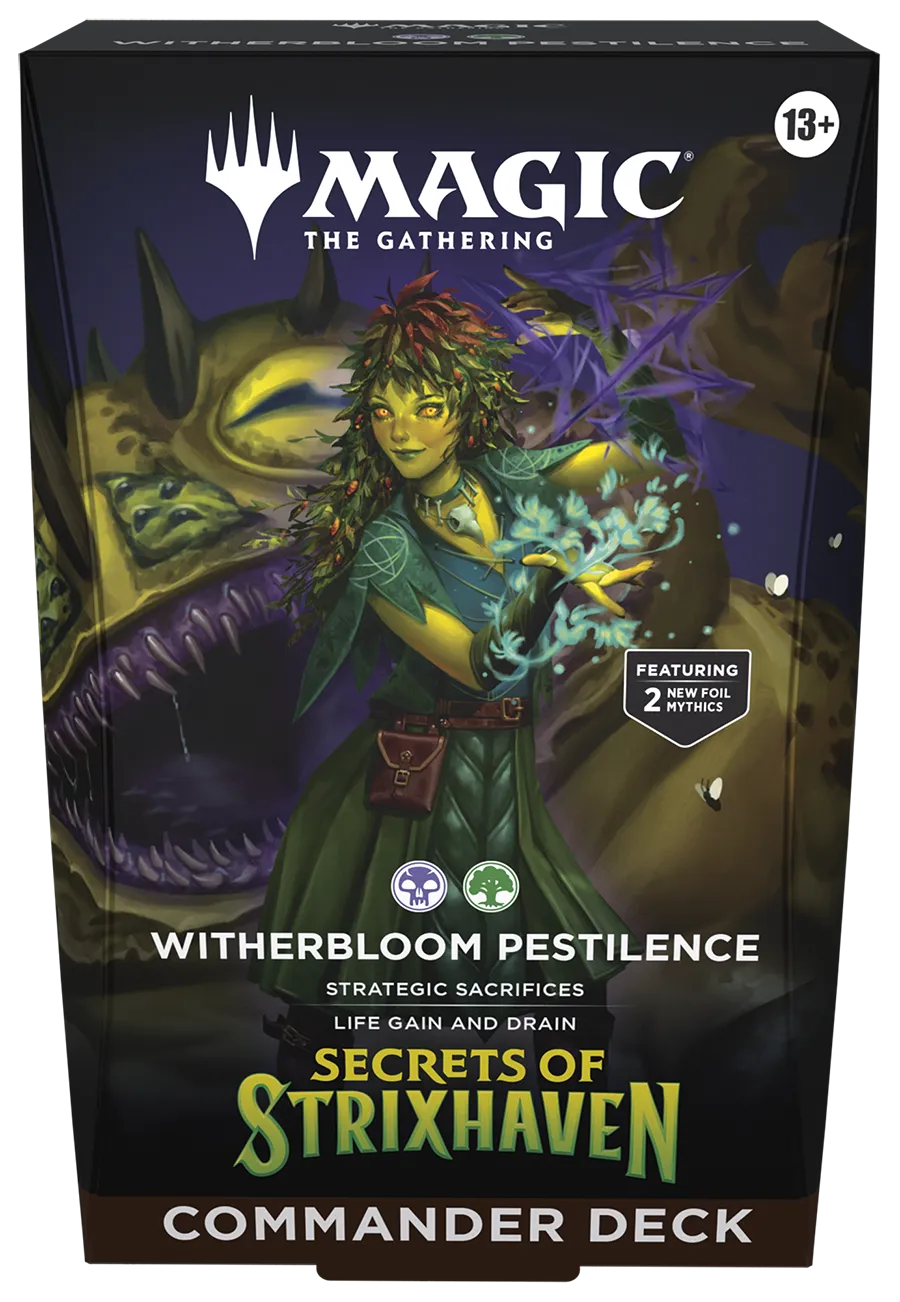 Secrets of Strixhaven - Commander Deck Witherbloom Pestilence - English
