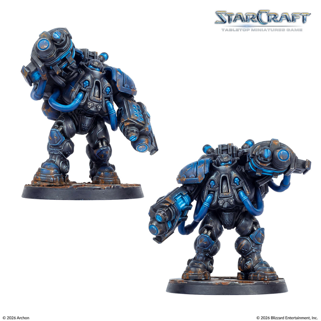 StarCraft® Protoss - Two Player Starter Set Founders Edition - Terran &amp; Zerg + Playmat + Terrain