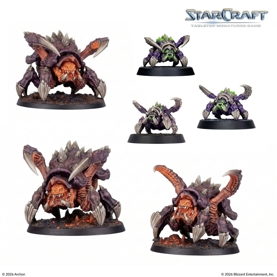 StarCraft® Protoss - Two Player Starter Set Founders Edition - Terran &amp; Zerg + Playmat + Terrain