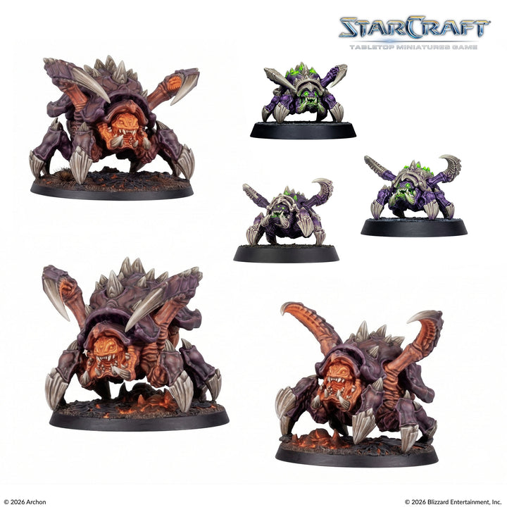 StarCraft® Protoss - Two Player Starter Set Founders Edition - Terran &amp; Zerg + Playmat + Terrain