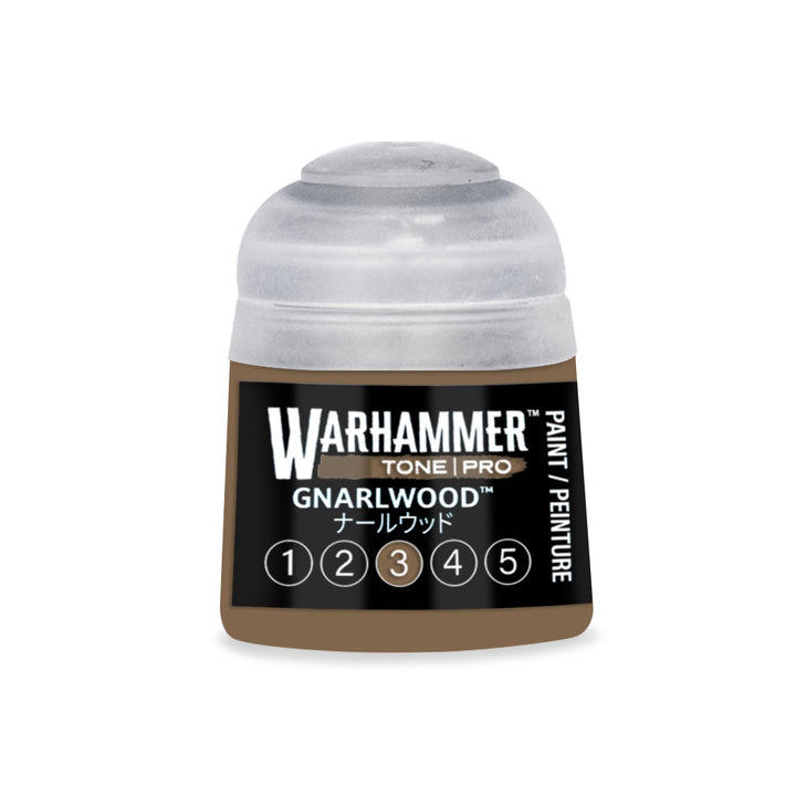 Warhammer Tone Pro GNARLWOOD 3 (20-023) - 12-ml-Farbtopf von Games Workshop