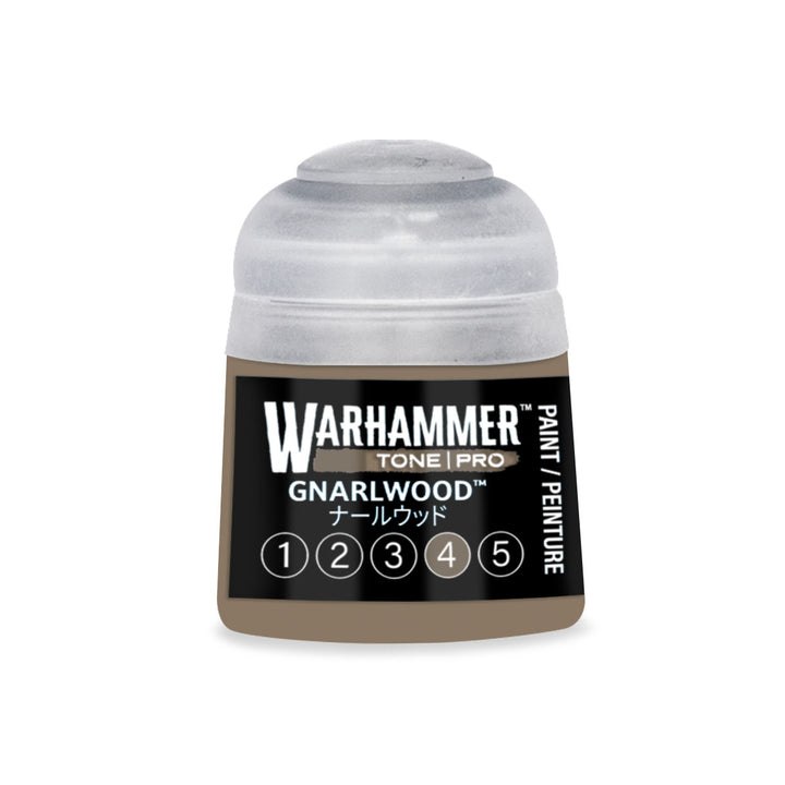 Warhammer Tone Pro GNARLWOOD 4 (20-024) - 12-ml-Farbtopf von Games Workshop