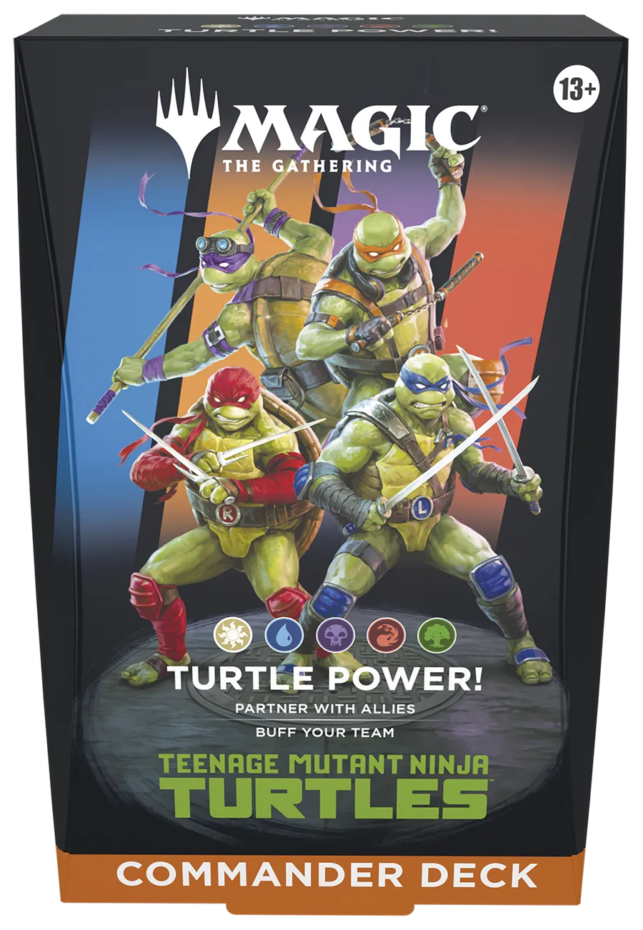 Teenage Mutant Ninja Turtles - Commander Deck Turtle Power! - English