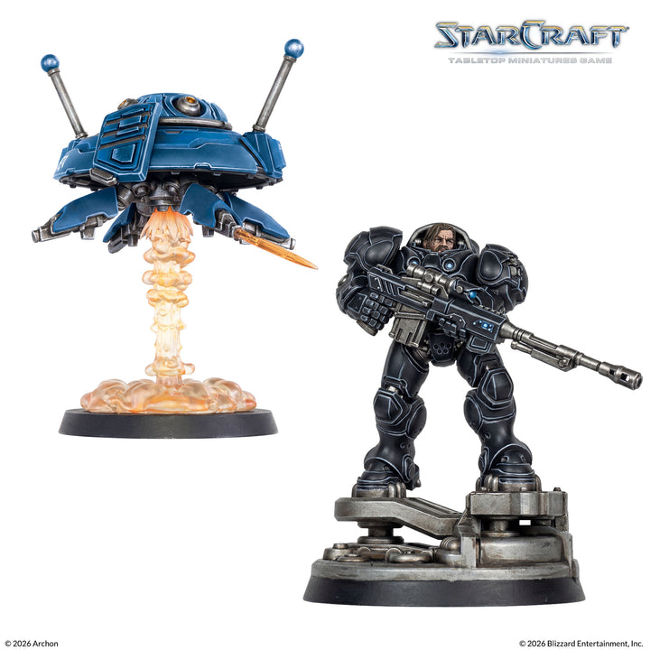 StarCraft® Terran - Jim Raynor &amp; Point Defense Drone