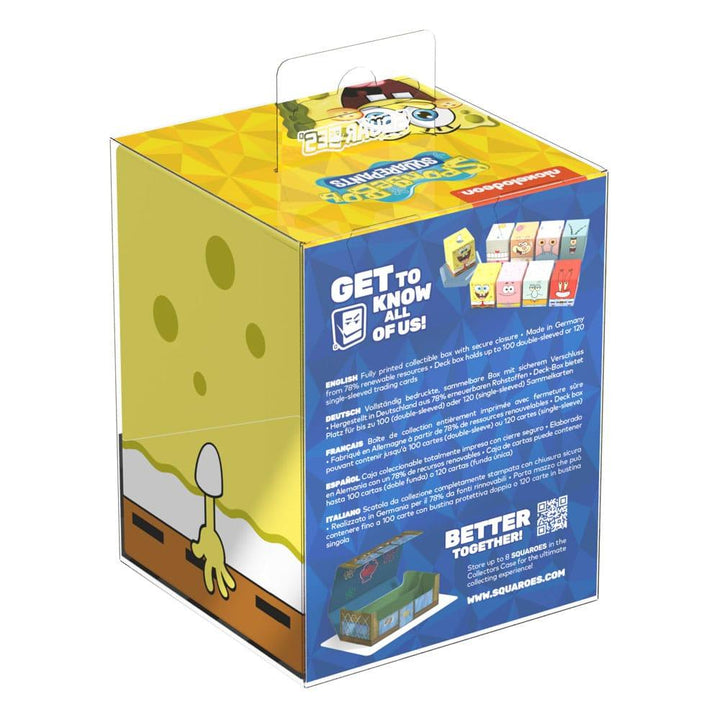 Ultimate Guard Squaroes - Squaroe SpongeBob SquarePants 001 - SpongeBob - Deck Case 100+ Standardgröße