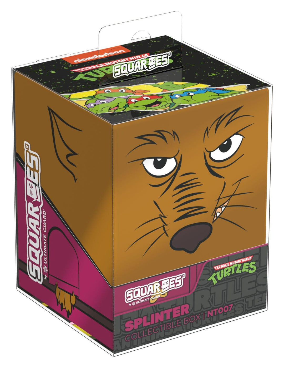 Ultimate Guard Squaroes - Squaroe Teenage Mutant Ninja Turtles 007 - Splinter - Deck Case 100+ Standardgröße
