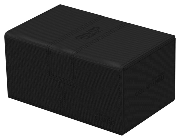 Ultimate Guard Twin Flip`n`Tray 160+ XenoSkin Monocolor Schwarz / Black
