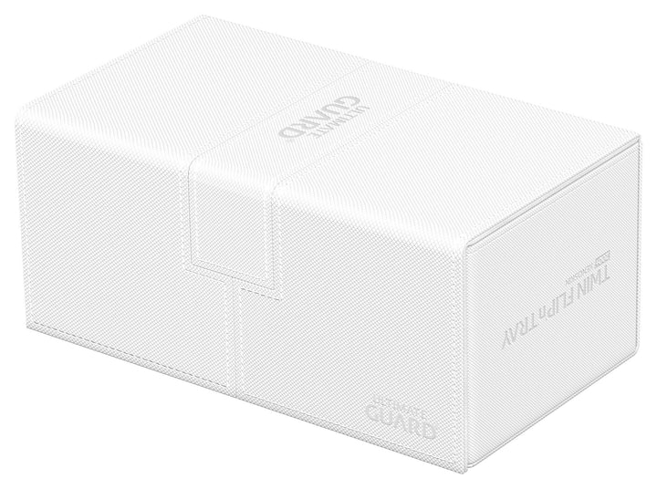 Ultimate Guard Twin Flip`n`Tray 200+ XenoSkin Monocolor Weiß / White