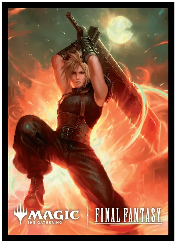 Ultra Pro Artwork Kartenhüllen - Standardgröße (100) - Cloud, Ex-SOLDIER (FIC)