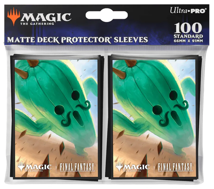Ultra Pro Artwork Kartenhüllen - Standardgröße (100) - Jumbo Cactuar (FIN)