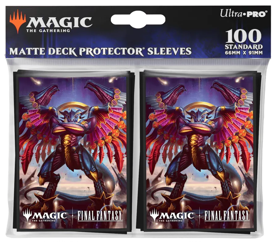 Ultra Pro Artwork Kartenhüllen - Standardgröße (100) - Summon: Bahamut (FIN)