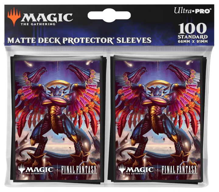 Ultra Pro Artwork Kartenhüllen - Standardgröße (100) - Summon: Bahamut (FIN)