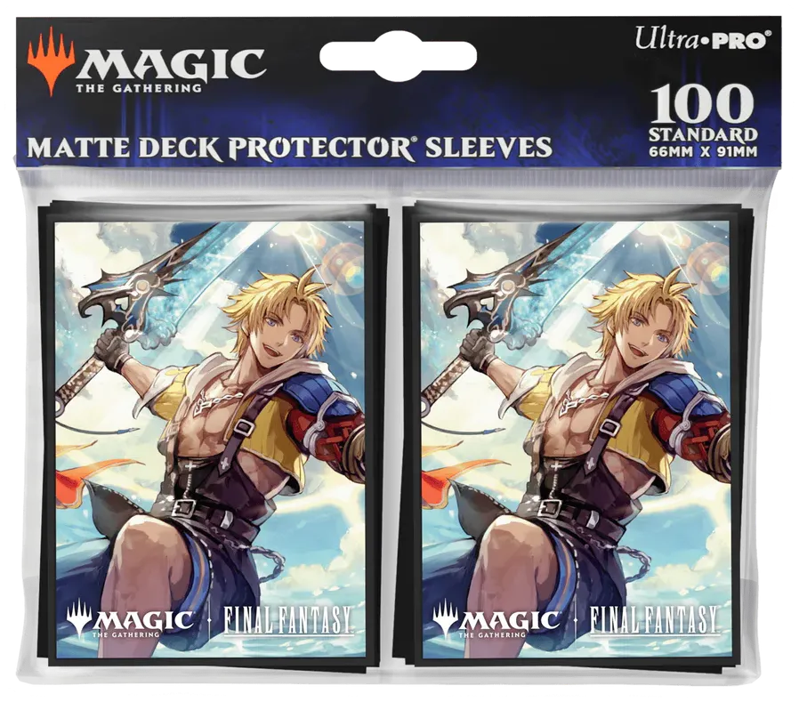 Ultra Pro Artwork Kartenhüllen - Standardgröße (100) - Tidus, Yuna's Guardian (FIC)