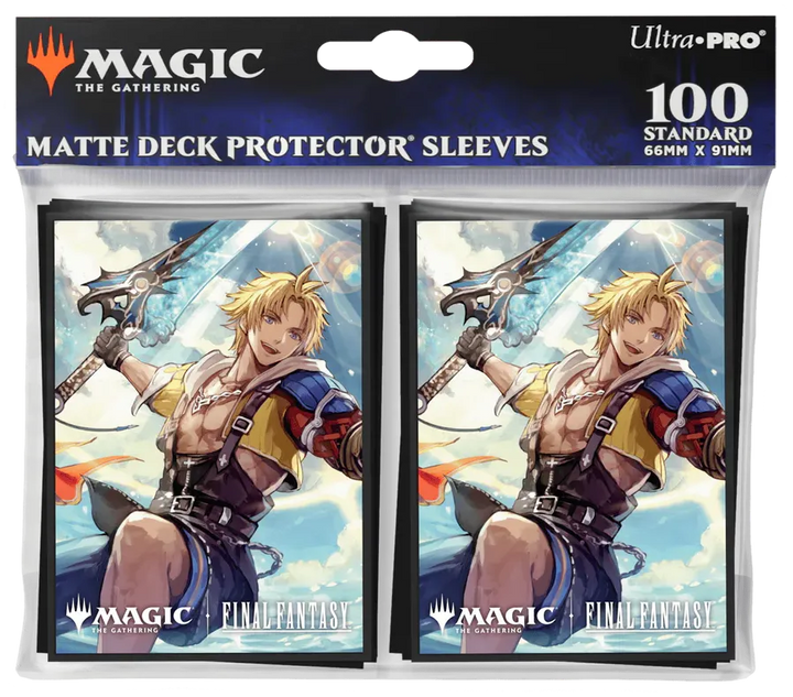 Ultra Pro Artwork Kartenhüllen - Standardgröße (100) - Tidus, Yuna's Guardian (FIC)