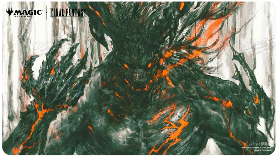Ultra Pro Artwork Spielmatte - Standardgröße Double-Sided (ca. 61x34 cm) - Clive, Ifrit's Dominant / Ifrit, Warden of Inferno (FIN)