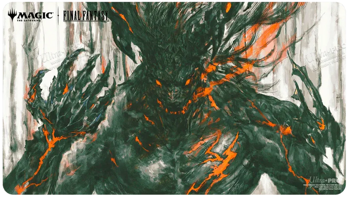 Ultra Pro Artwork Spielmatte - Standardgröße Double-Sided (ca. 61x34 cm) - Clive, Ifrit's Dominant / Ifrit, Warden of Inferno (FIN)