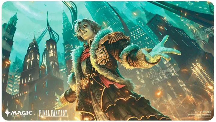 Ultra Pro Artwork Spielmatte - Standardgröße Double-Sided (ca. 61x34 cm) - Emet-Selch, Unsundered / Hades, Sorcerer of Eld (FIN)