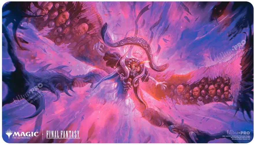 Ultra Pro Artwork Spielmatte - Standardgröße Double-Sided (ca. 61x34 cm) - Emet-Selch, Unsundered / Hades, Sorcerer of Eld (FIN)