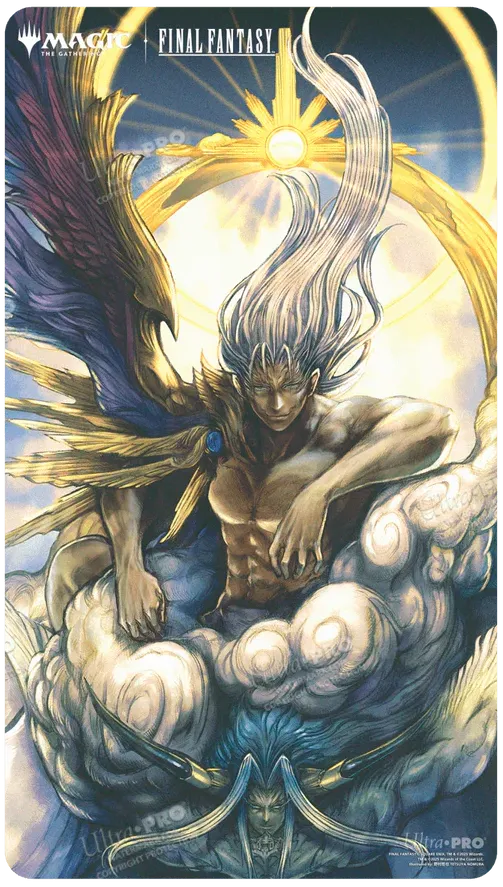 Ultra Pro Artwork Spielmatte - Standardgröße Double-Sided (ca. 61x34 cm) - Sephiroth, Fabled SOLDIER / Sephiroth, One-Winged Angel (FIN)