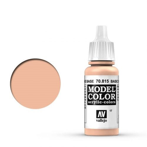Vallejo Model Color: 017 Grund Hautfarbe (Basic Skintone), 17 ml (815)